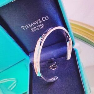 Tiffany & Co Silver Bangle Bracelet
